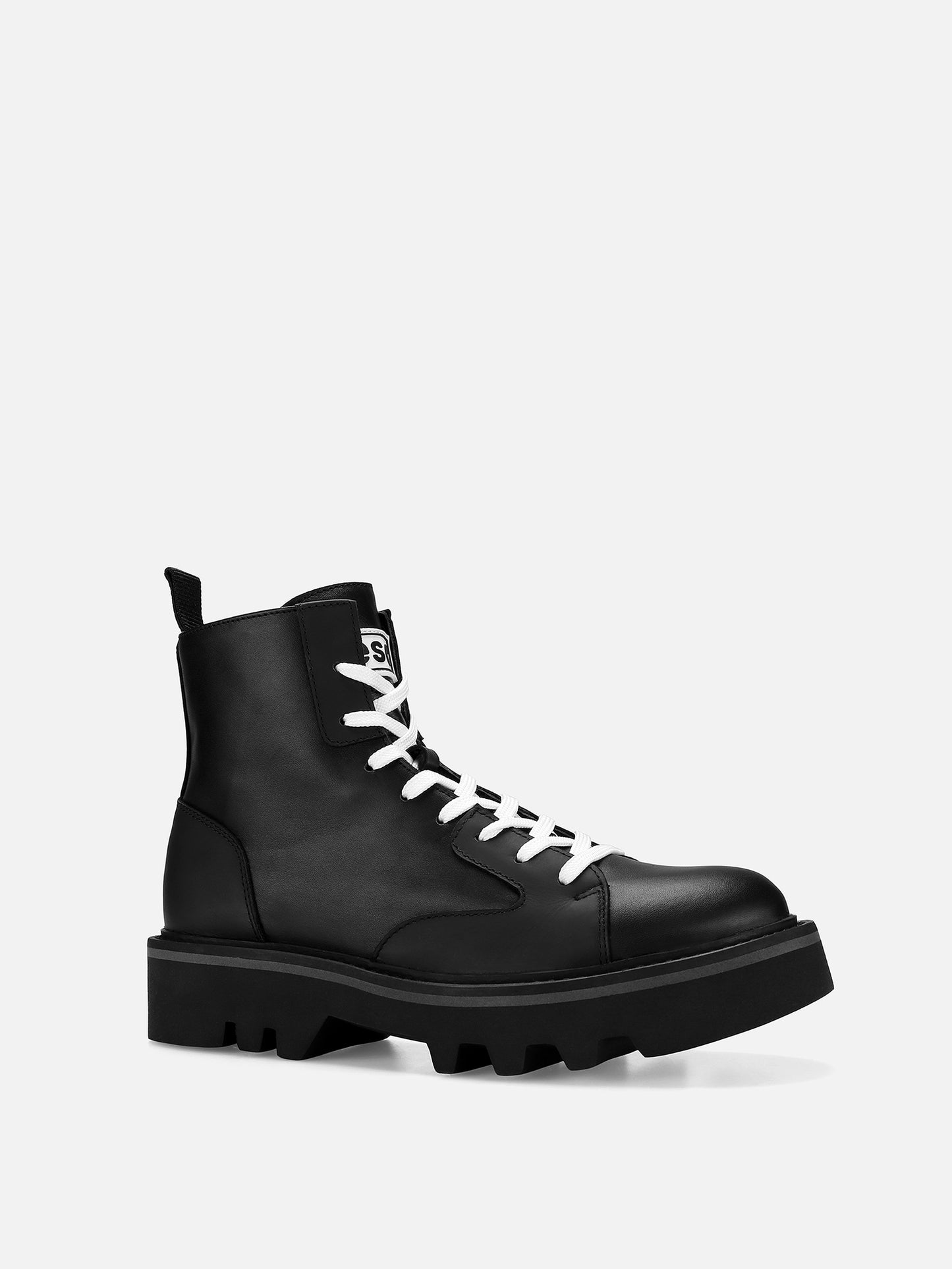 JOCAST Leather Boots - Black