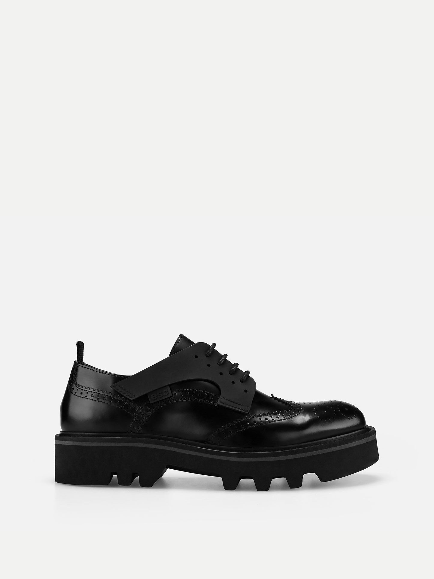 ELENNE Leather Oxford - Black