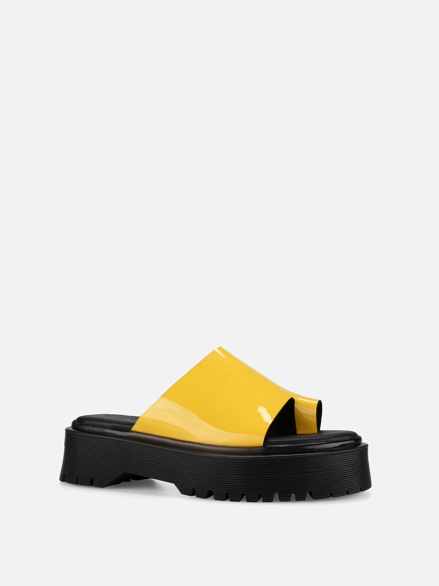 JOY Platform Sandals - Yellow