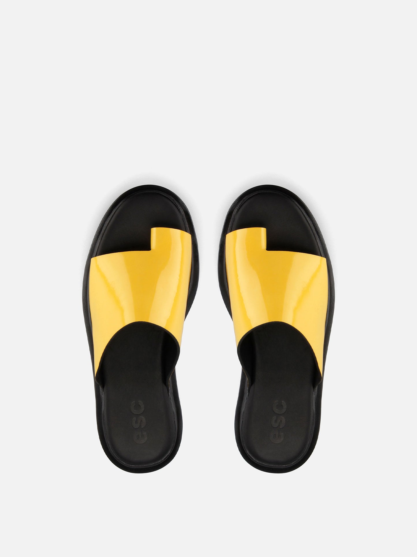 JOY Platform Sandals - Yellow