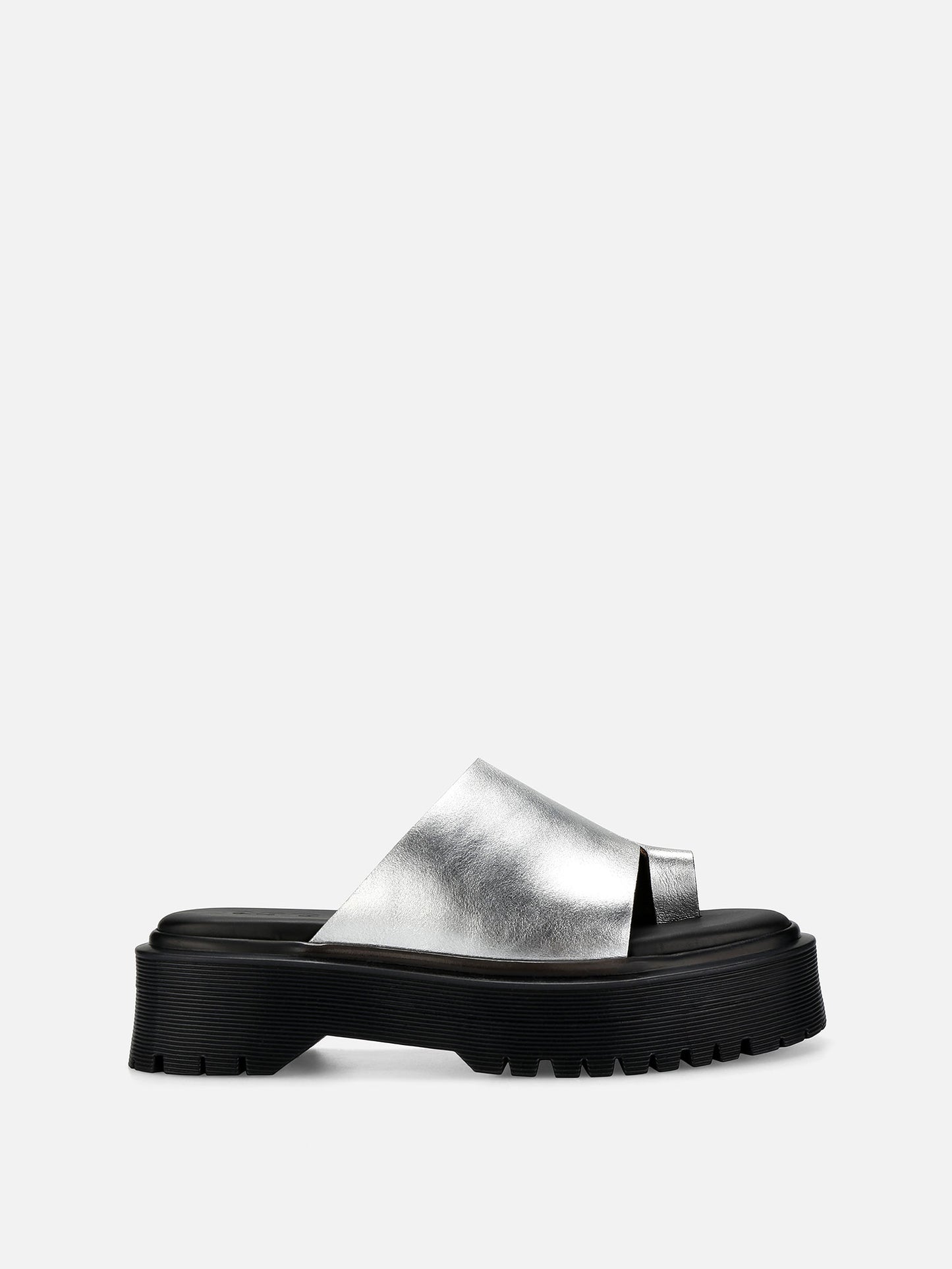 JOY Plataform Sandals - Silver