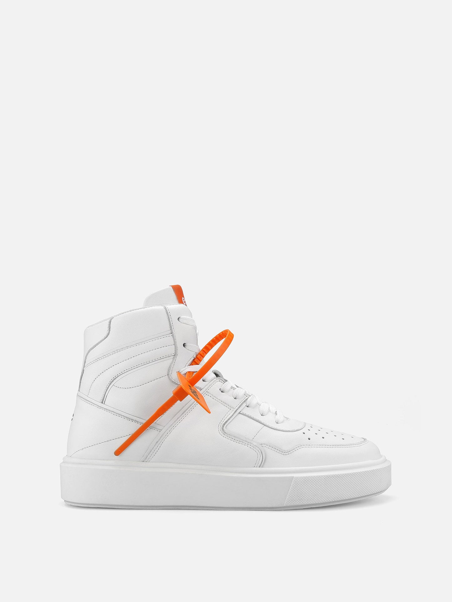 BRYANT Leather Retro Sneakers - White