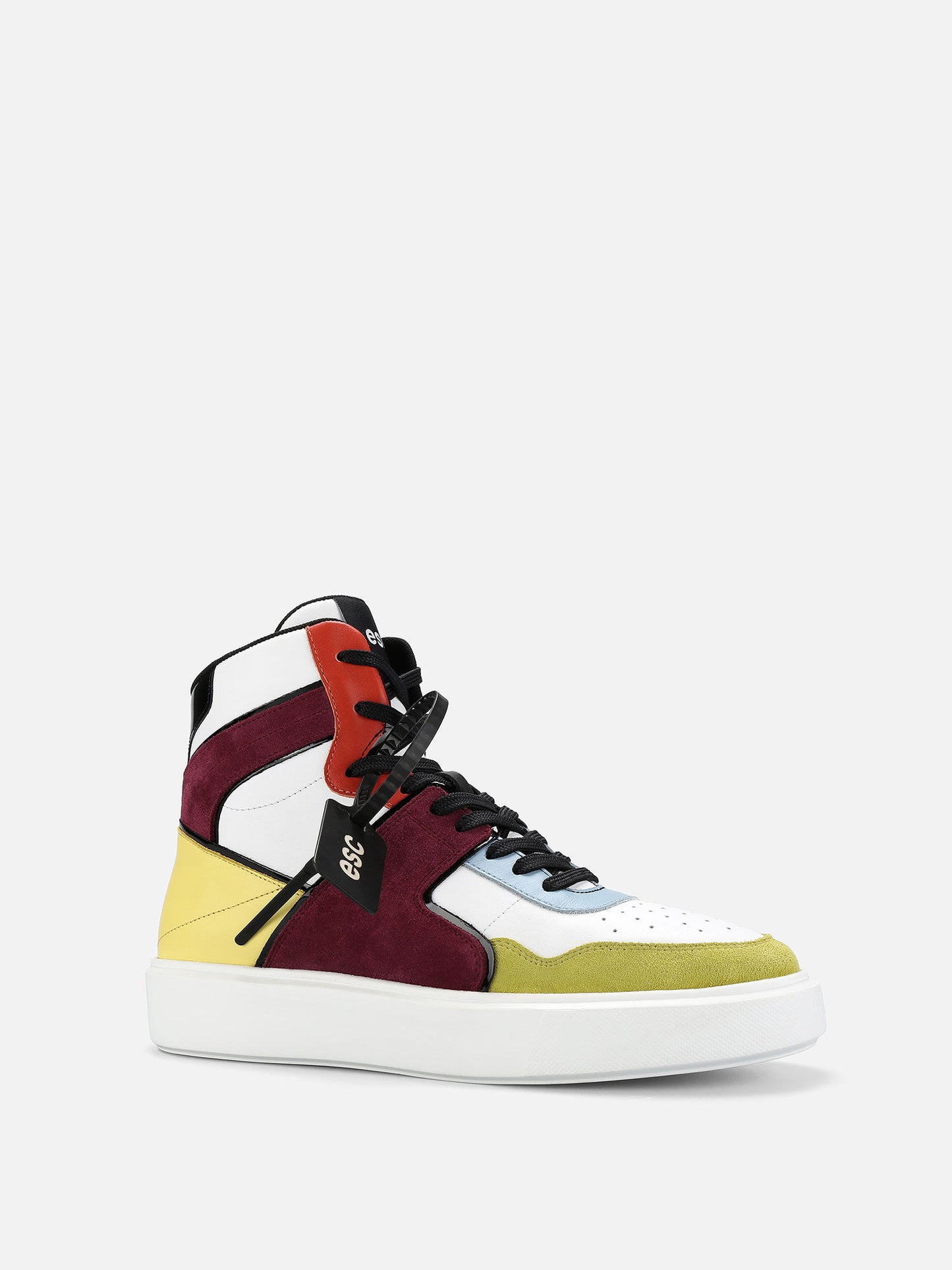 BRYANT Leather Retro Sneakers - Multicolor