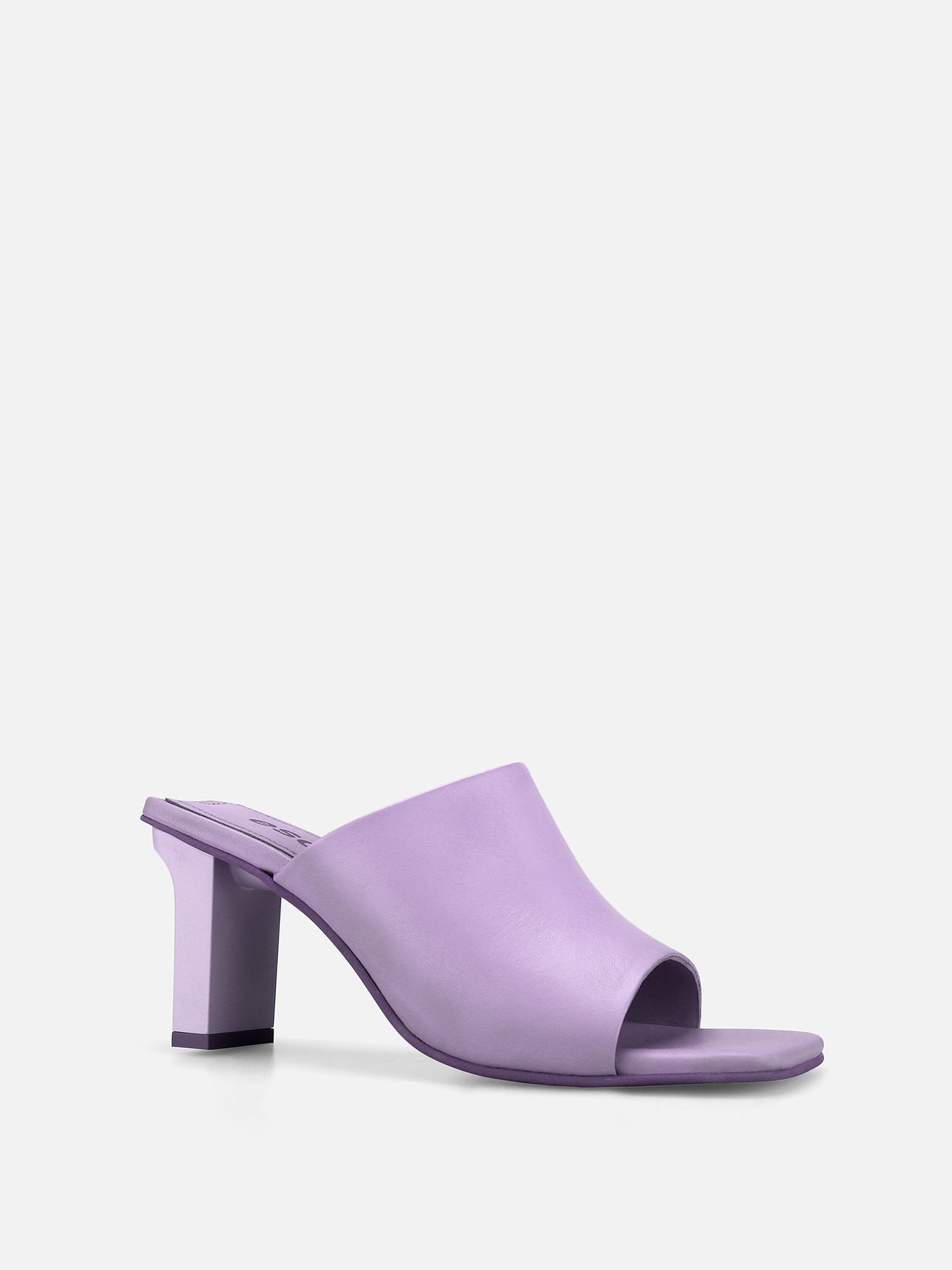 BESSIE Leather Sandals - Lilac