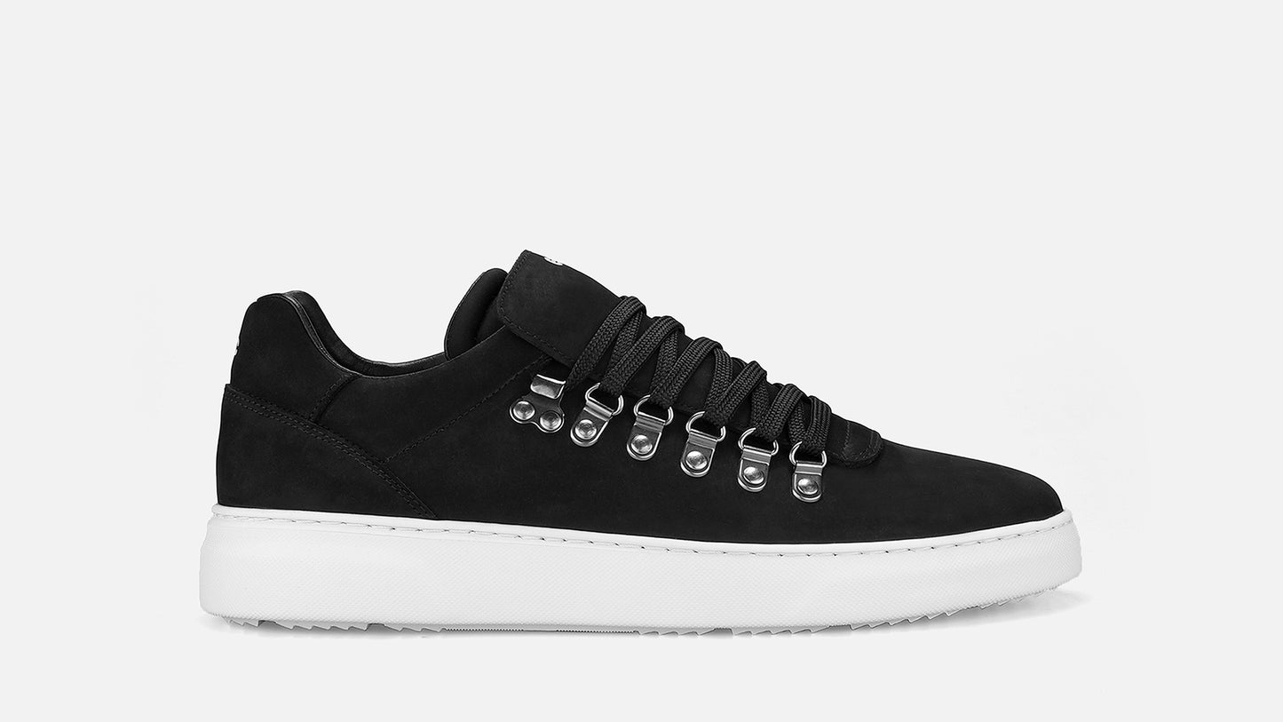 TROPHY Leather Sneakers - Black