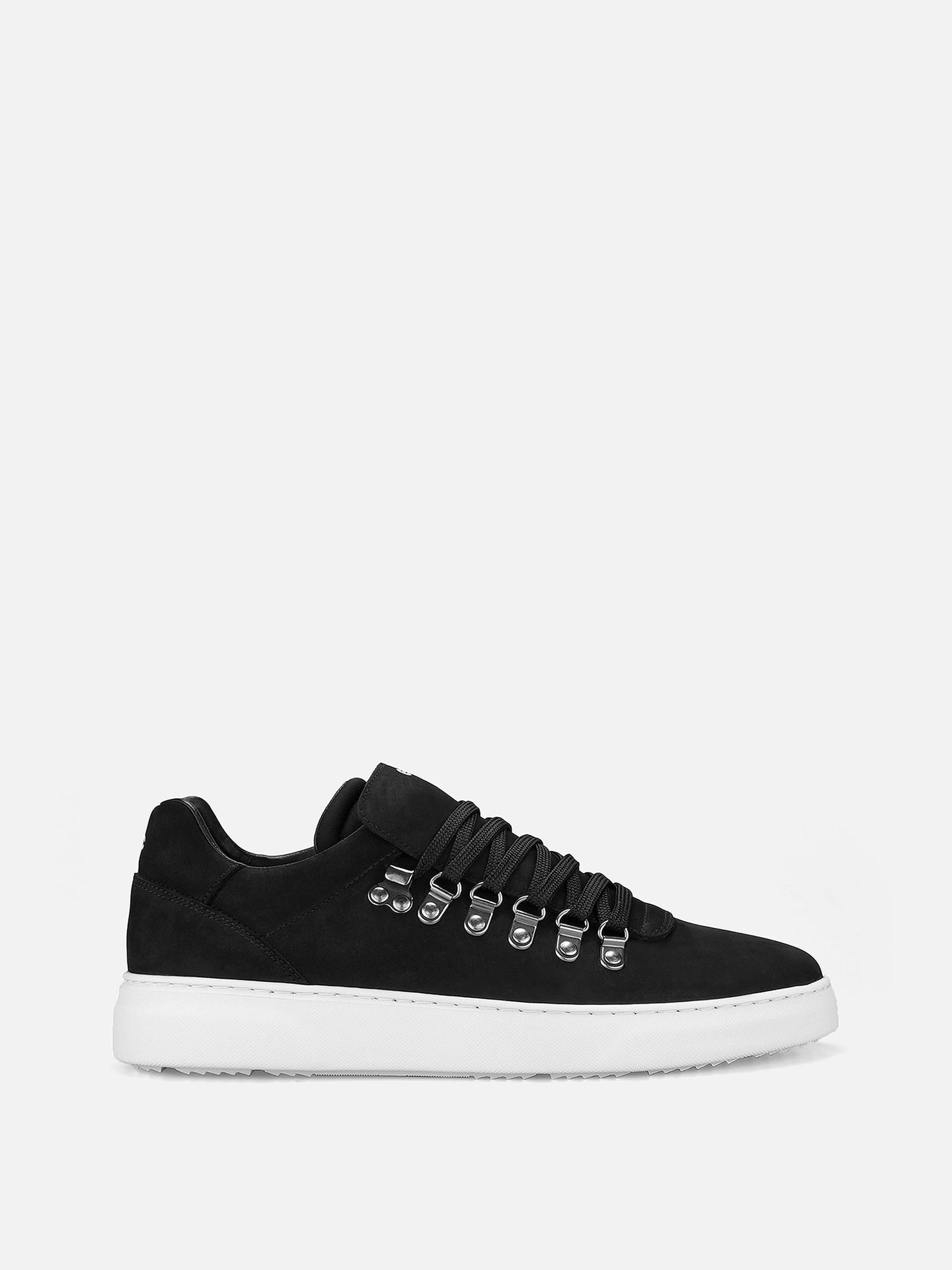 TROPHY Leather Sneakers - Black