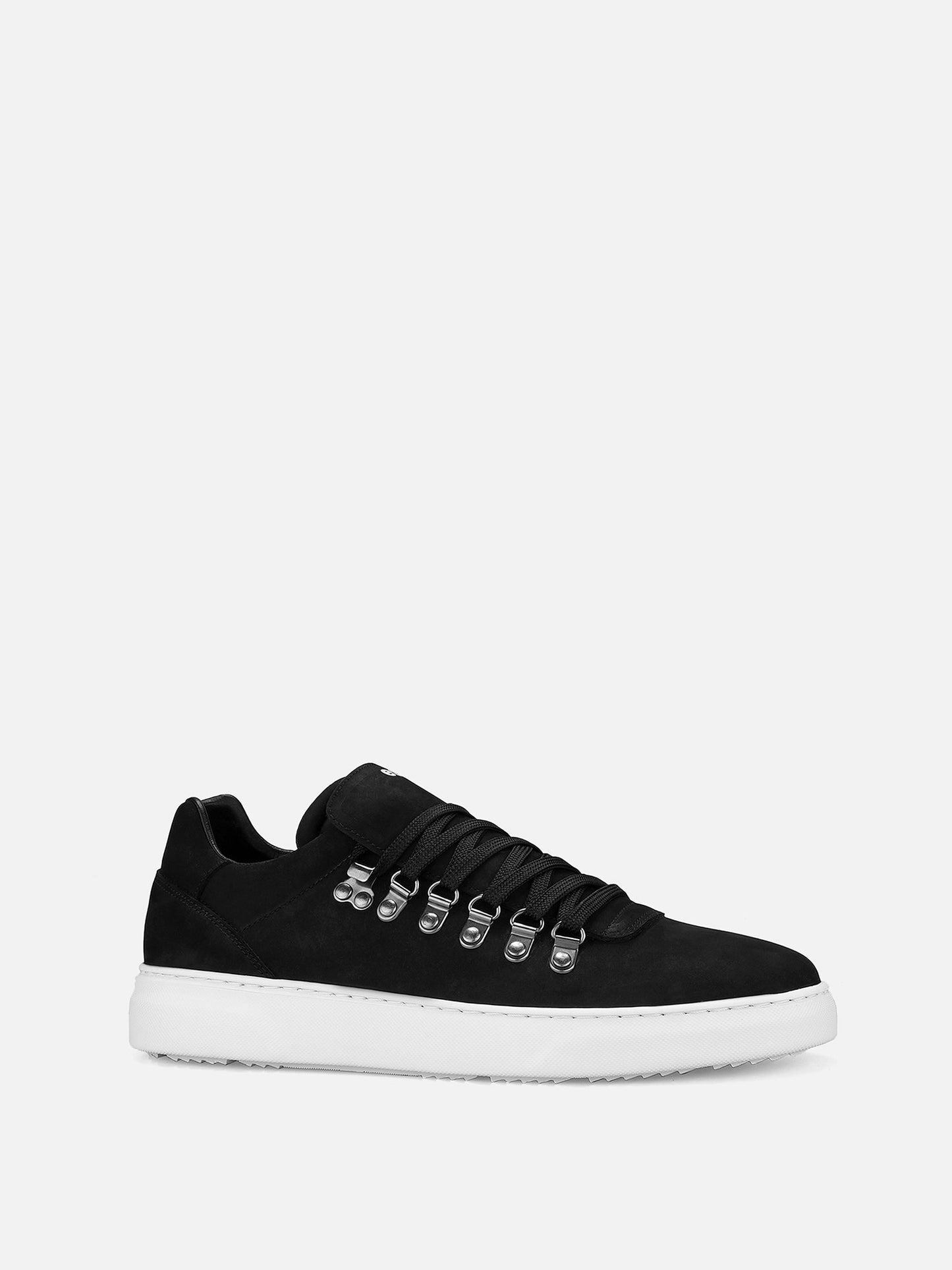 TROPHY Leather Sneakers - Black