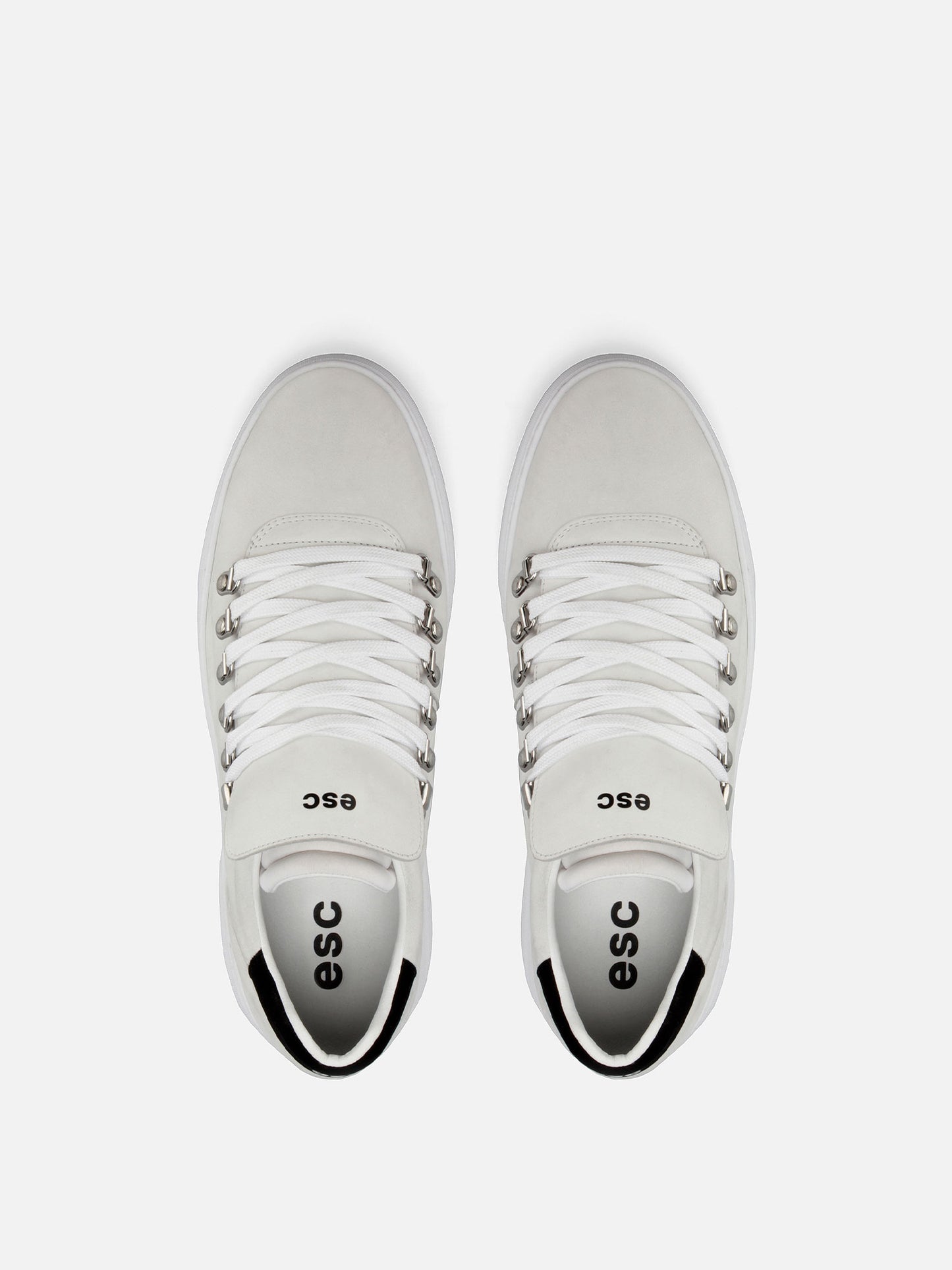 TROPHY Leather Sneakers - White