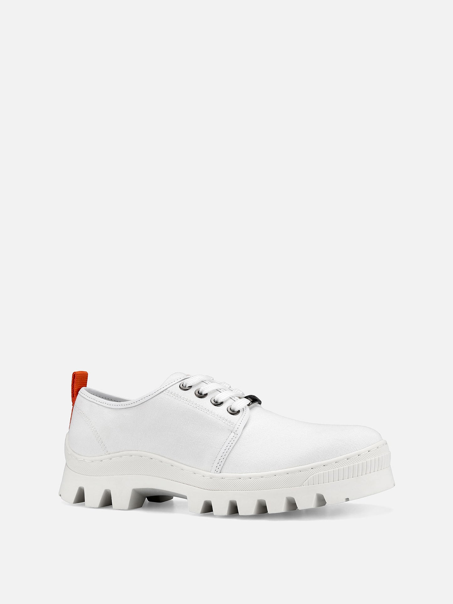 JOAN Canva Shoes - White