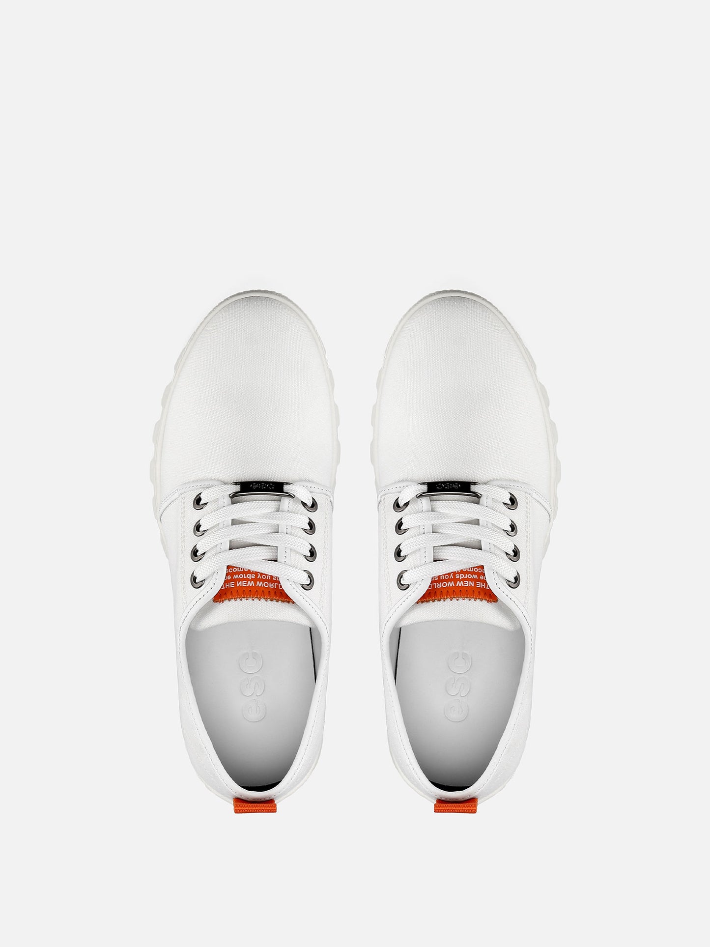 JOAN Canva Shoes - White