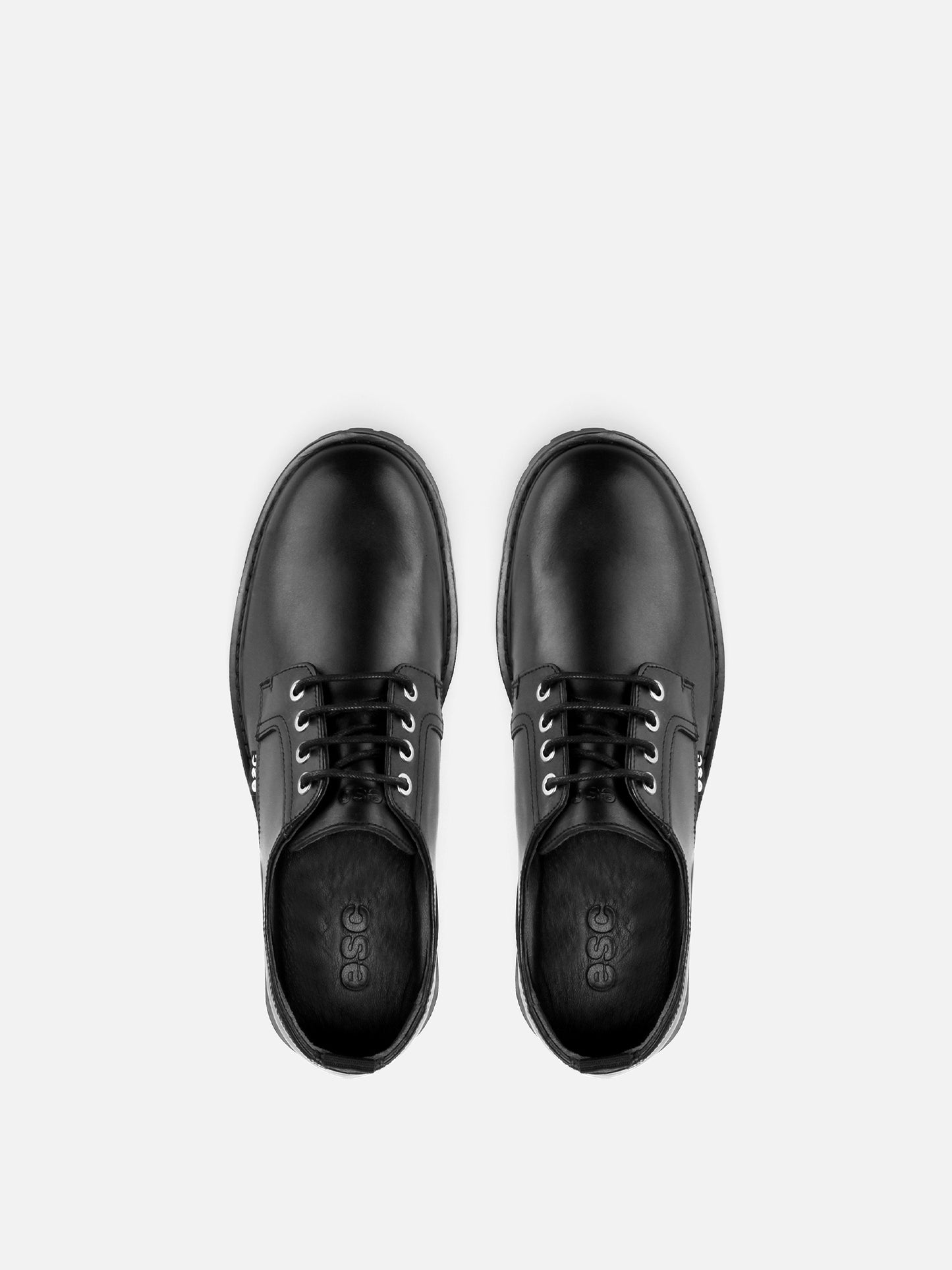 ZLATEL Leather Shoes - Black