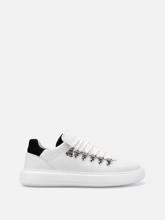 TROPHY Leather Sneakers - White