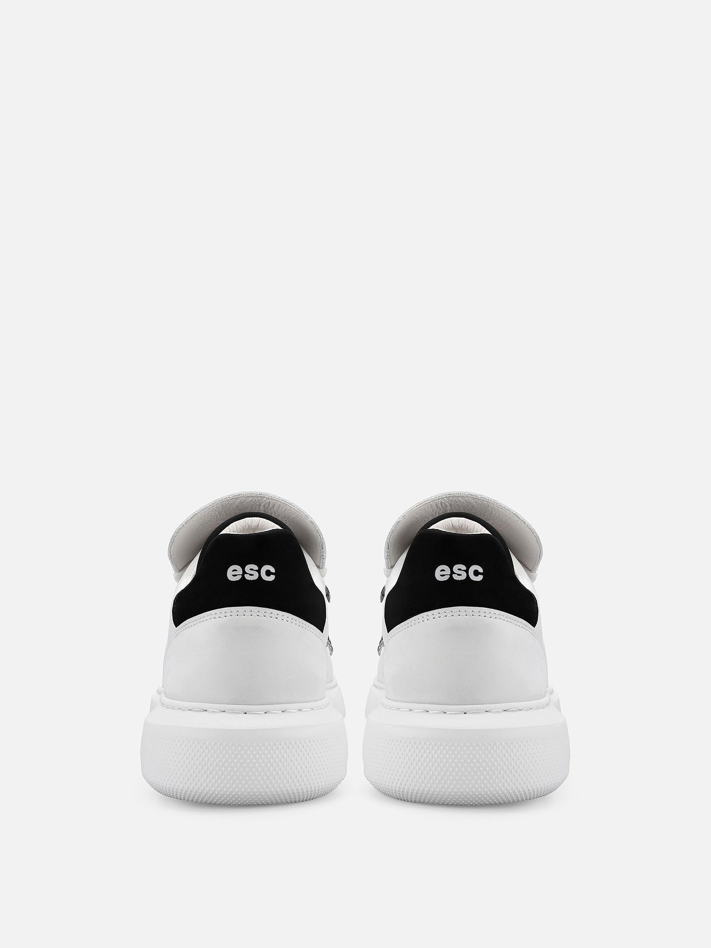 TROPHY Leather Sneakers - White